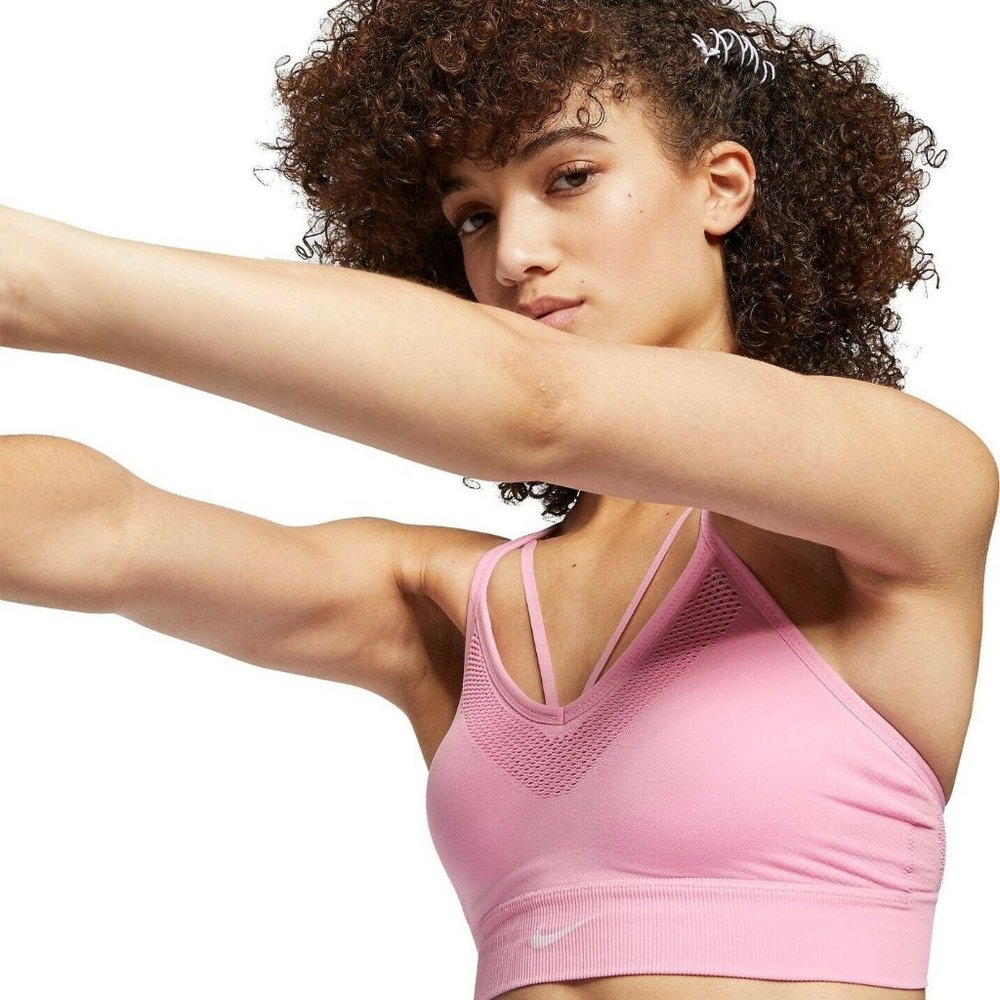 Nike Womens XS Seamless Light Impact Sports Bra XS - Picture 1 of 11